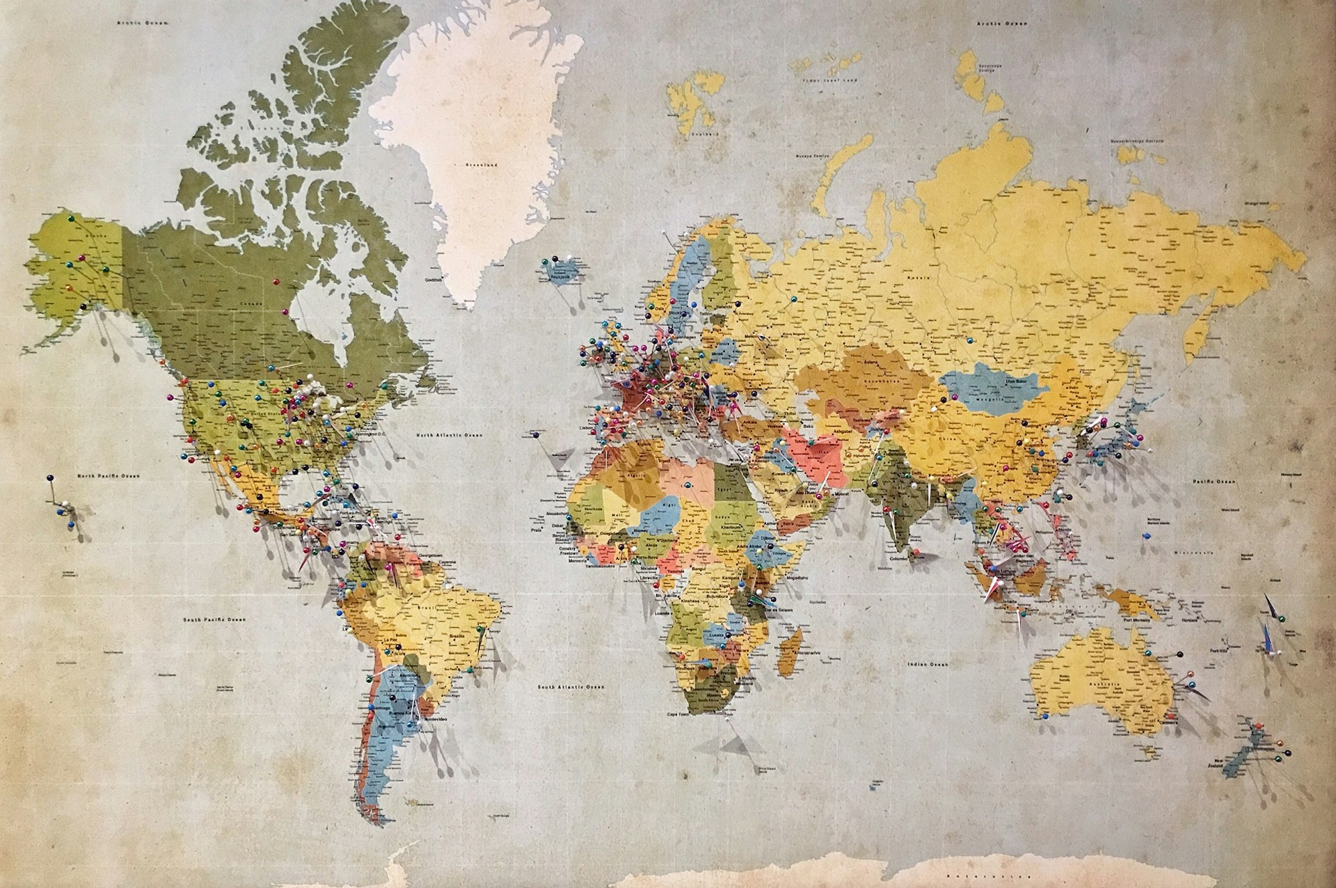 Global Presence Map